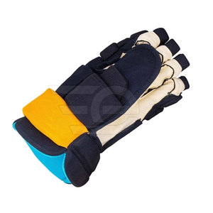 Premium Soft Leather Men Lacrosse Gloves Regular Fit <b>Adjustable</b> <b>Strap</b> New Design For Training And Matches - Product Image 5