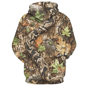 Nouveaux Sweats à Capuche Polaires Personnalisés pour la Chasse en Extérieur Hiver 2026, Demi-Zip Imperméables, Coupe Oversize, Haute Qualité, Logo Personnalisé, Vente en Gros - Product Image 5