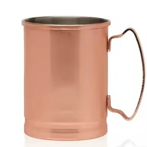Taza de Cobre de Diseño para Moscow Mule, Superficie Lisa, para Bar, Cocina o Restaurante - Product Image 3