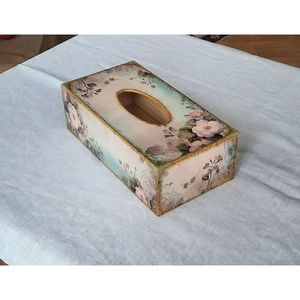 Durable Eco-Friendly Natural Finish <b>Wooden</b> Napkin Holder 26 for Home Cafe-Tissue <b>Boxes</b> - Product Image 3