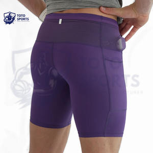 Pantalones Cortos de Compresión para Hombre, Diseño Personalizado, Nuevo, de Buena Calidad, Transpirables, Ajustados, Modernos, para Entrenamiento, Gimnasio y Fitness - Product Image 4