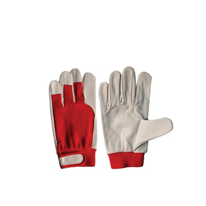 Gants de travail en cuir respirant Holy Signs International HSI-0012 de 10 pouces, avec manchette de sécurité, résistants aux déchirures et aux perforations - Product Image 3