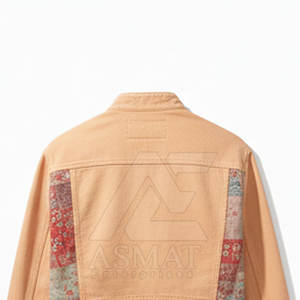 Chaqueta de Mezclilla con Cierre para Hombre, Diseño Clásico, Algodón Resistente, Ligera, Transpirable, Informal, para Uso Diario - Product Image 5