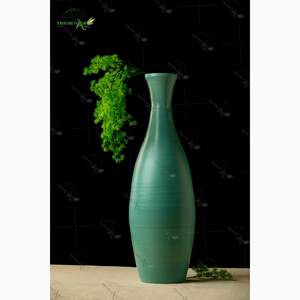 Vase à fleurs en bambou vietnamien Design minimaliste écologique pour une utilisation décorative de style intérieur - Product Image 1