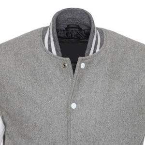 Veste universitaire décontractée à manches longues pour homme VIBE SEWN, 100 % laine/cuir, tendance hiver, style baseball, vente chaude, faible MOQ - Product Image 4
