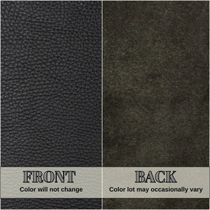 High Quality Black Pebble Grain Tanned Cowhide <b>Leather</b> Material For Making Luxury Men Wallets Belts Shoes Bags DIY Tooling Heavy - Product Image 3