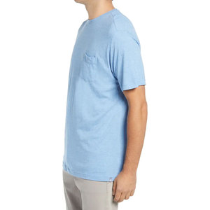 Camiseta de algodón 100% personalizada para hombre, oversize, 230 g/m², talla grande, con logo frontal, antipilling, hombro caído, gruesa - Product Image 3