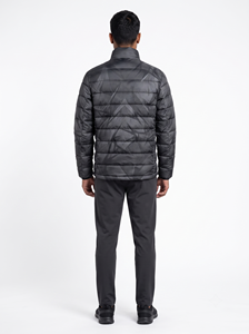 Chaqueta de Invierno Acolchada Ligera para Hombre con Cuello Alto y Logotipo Personalizado, Precio al por Mayor, Ropa Casual OEM - Product Image 3