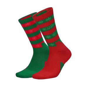 White Crew Basketball <b>Socks</b> With Black Stripes Breathable Cotton Adult Sports <b>Socks</b> Summer Regular Style - Product Image 4