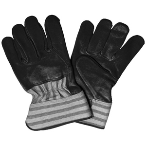 Gants de travail en cuir de vachette pleine fleur de qualité supérieure, résistants, pour riggers canadiens, jardinage, sécurité, avec protection des mains - Product Image 6