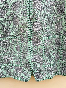 Indian Handmade 100% Cotton Eco-Friendly Quilted Anti-Wrinkle Breathable Quick Dry Digital Printed Front Pocket Autumn Winter - Product Image 5
