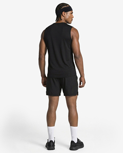 <b>Men</b> 2-in-1 Running Training <b>Shorts</b> with Inner <b>Compression</b> Pocket & Outer Zipped Pockets, Lightweight Breathable Fabric - Product Image 5
