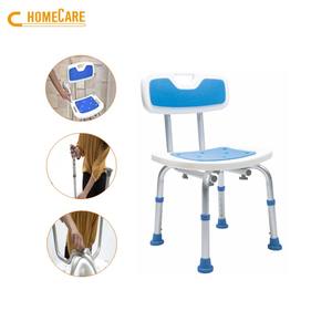 Soporte de cabezal de ducha respaldo Silla de ducha para ancianos discapacitados - Product Image 3