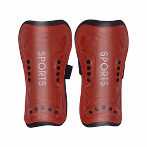 Wholesale YQ Leather Boxing Shin Guards Professional Protection Adjustable Ultra <b>Light</b> with Carry Case - Product Image 3