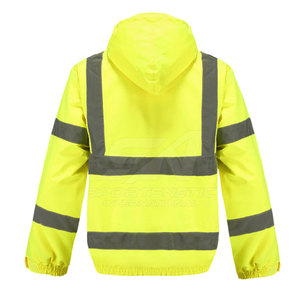 เสื้อแจ็คเก็ตนิรภัยสำหรับผู้ชายรุ่นใหม่ล่าสุด บริการ OEM สะท้อนแสง ขายดีที่สุด เสื้อแจ็คเก็ตป้องกันเพื่อความปลอดภัยสำหรับทำงาน - Product Image 3