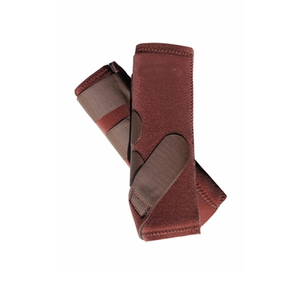 Protège-jambes complets pour chevaux en nylon respirant, maille confortable, néoprène et cuir PU de qualité supérieure, personnalisables - Product Image 6