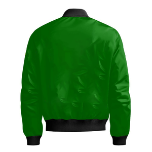 New Sorority University Wear Bomber <b>Jacket</b> Custom Logo Embroidered Zipper Varsity Satin <b>Jacket</b> Women Greek Sorority Coat OEM - Product Image 6