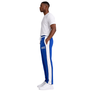 Pantalones de Calentamiento Phi Beta Sigma Blue Air Tech Fleece para Hombre, Ligeros, Transpirables, Ajuste Atlético, Ropa de Entrenamiento de la Fraternidad Griega - Product Image 3
