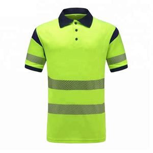Camisetas de Seguridad de Alta Visibilidad 2026, Transpirables, de Poliéster, Manga Corta, Reflectantes, para Construcción - Product Image 6