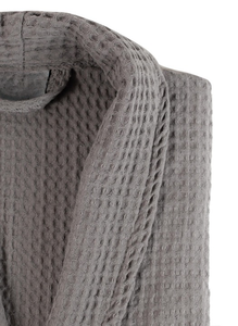 Ribbed <b>Waffle</b> Bathrobes Water Absorbent Airbnb Sleepwear Loungewear Unisex Costumes Oversize Hotel <b>Waffle</b> Bath robes Breathable - Product Image 6
