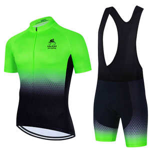 Vêtements de cyclisme pour hommes, manches courtes, respirants, pour VTT, maillot de cyclisme, uniforme de vélo, ensemble de maillot de cyclisme, vente chaude de l'été - Product Image 4