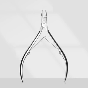 Professional Stainless Steel <b>Nail</b> Cuticle Nipper 11cm Curved Blade Sharp Finger & Feet Care <b>Scissor</b> Tool - Product Image 6