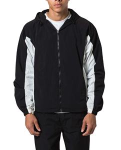 Haute Qualité 100% Polyester Athlétique Quarter Zip Pull Léger Coupe-Vent Veste Capuche Respirant Coupe-Vent Plus La Taille Fourrure - Product Image 1