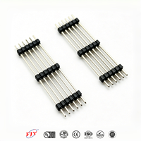 Connecteurs de carte PCB PH2.0 2.0mm à broches droites, triple isolation plastique, DIP traversant, broches longues 36mm, écologiques
