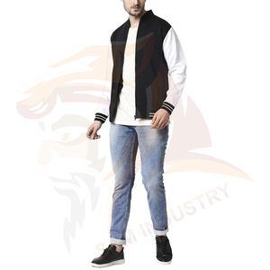 Chaquetas Varsity para Hombre con Logotipo Personalizado Impreso en Varios Colores, Chaquetas Varsity de Estilo Único para Hombre en Venta en Línea - Product Image 4