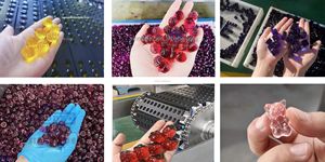 SINOFUDE Mejor eficiencia Jelly Gummy Bear Bonbon Machine Candy Depositor Gelatina Candy Automatic Gummy Candy Depositing Line - Product Image 6