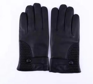 100% Genuine High Quality Real Leather <b>Touch</b> <b>Screen</b> Breathable Eco-Friendly Dress <b>Gloves</b> <b>Men</b> Women Custom Design Fashionable - Product Image 1