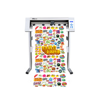 Cortadora de Papel y Vinilo Automática de Alta Precisión con Detección de Bordes, Modelo 2026, Corte de Contorno con Software Signmaster