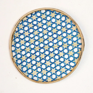 Luxury wall <b>basket</b> open weaving bamboo <b>trays</b> high quality crafted <b>tray</b> for home hotel decor - Product Image 5