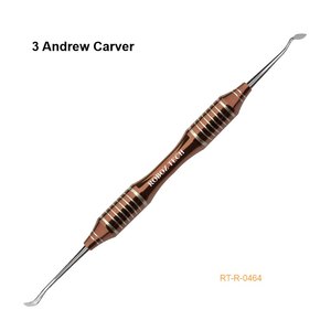 Carver dentaire ergonomique à 2 branches en acier inoxydable par Roboz Tech Pakistan - Product Image 4