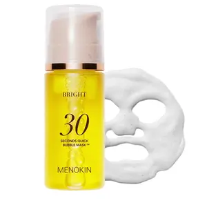 MENOKIN Masque facial à bulles rapides de 30 secondes-Éclaircissant de haute qualité 95ml - Product Image 1