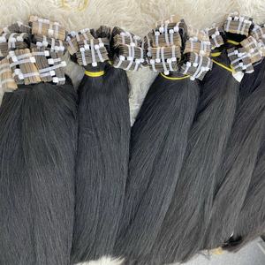 Vente de gros Bande dans les extensions de cheveux vierges vietnamiens 30 pouces vague naturelle Bundle Extension de cheveux humains vierges - Product Image 5