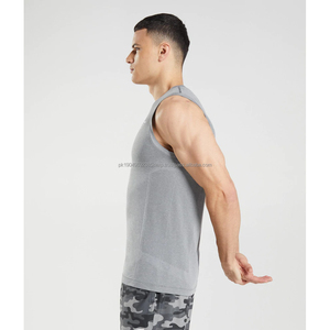 Camiseta Deportiva de Secado Rápido para Hombre, Ropa Deportiva Informal de Verano para Correr, Trotar, Gimnasio, Chaleco sin Mangas - Product Image 3