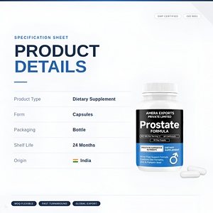 Cápsulas de Fórmula para la Salud de la Próstata para Hombres con Ingredientes Herbales y Nutricionales - Product Image 5