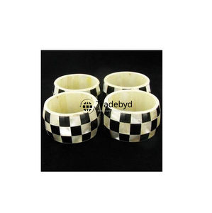 แหวนรองผ้าเช็ดปากทำมือรักษ์โลก ดีไซน์สไตล์คันทรี่ พรีเมียม สำหรับตกแต่งโต๊ะอาหาร เหมาะสำหรับของชำร่วย Tradebyd - Product Image 3