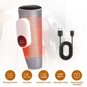 Massaggiatore Elettrico Portatile Senza Fili per Gambe, Polpacci e Braccia, Ricaricabile con Compressione d'Aria e 3 Modalità di Intensità Regolabili - Product Image 6