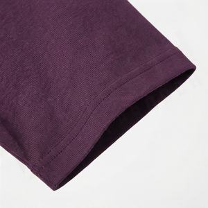 เสื้อยืดผู้หญิงผ้าเทอร์รี่ลำลองสำหรับออกกำลังกาย ระบายอากาศดี คอวี แขนสั้น เหมาะสำหรับฤดูร้อน เนื้อผ้าฝ้ายนุ่ม สีสันปรับแต่งได้ - Product Image 6