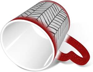 Venta al por Mayor de Tazas de Té de Cerámica del Fabricante Exportador, Precio al por Mayor, Logotipo Impreso y Diseño de Corazón para el Hogar y la Cocina, Precio Económico - Product Image 6