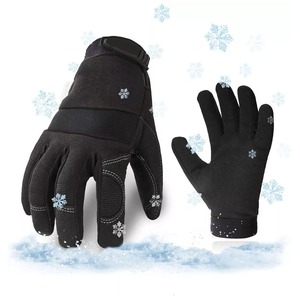 Guantes de Trabajo Resistentes, Reflectantes, Tácticos, Ligeros, Impermeables, de Cuero, Antideslizantes, con Protección UV, Dedos Completos - Product Image 1