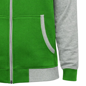 Sudaderas con cremallera estilo streetwear, último diseño, sudadera con cremallera lateral personalizada, sudaderas con cremallera de forro polar súper suave y grueso, sudaderas con cremallera de felpa pesada. - Product Image 6