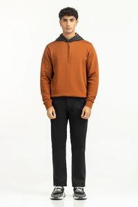 Sweat à capuche pour homme en molleton 100% coton, coupe ample, brodé, écologique, respirant, coupe-vent, imprimé sur mesure, 340-380g - Product Image 6