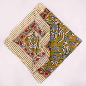 Bandana artisanale en coton multi-usage Craftjaipur, accessoires vestimentaires ethniques pour femmes, doux, écologiques, pour toutes les saisons - Product Image 3