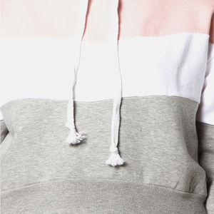 Sweat à capuche oversize imprimé en polaire pour femme, design tendance, avec logo personnalisé, manches longues, pour l'automne et l'hiver - Product Image 5