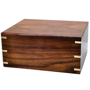 Handcrafted Solid Wooden Cremation Urn <b>Box</b> for Human Ashes Pet Memorial Vault <b>Box</b> Decorative Wooden <b>Keepsake</b> Storage <b>Box</b> Urn - Product Image 6