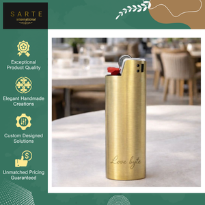 Fabricant indien vendant des étuis à cigarettes en laiton de haute qualité, au design luxueux, imperméables et écologiques, à bas prix - Product Image 3