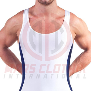 Venta al por Mayor de Singletes de Lucha Libre con Diseño Único y Estilo Moderno, Personaliza tu Propio Logotipo, Buena Calidad - Product Image 6